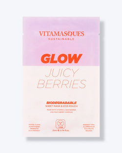 Glowy Juicy Berries Biodegradable Sheet Mask