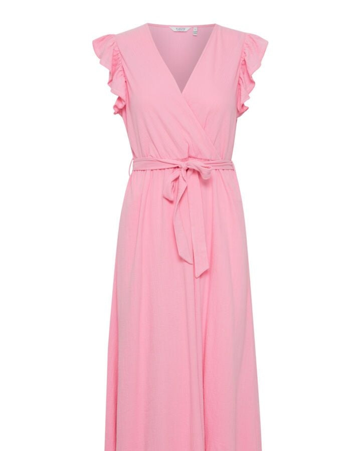 B.Young Pink Paige Frill Dress