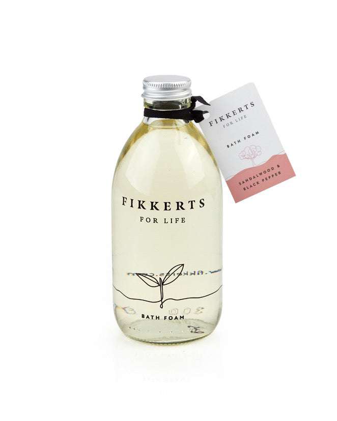 Fikkerts For Life - Sandalwood & Black Pepper Bath Foam