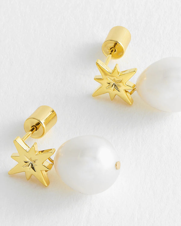 Estella Bartlett - Pearl Star Earrings