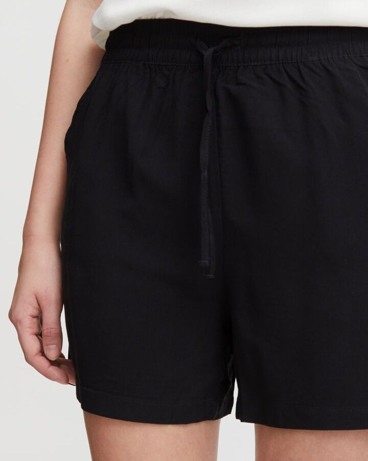 B.Young Black Casual Shorts