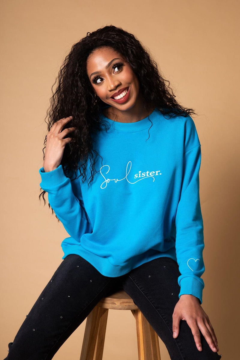 SORELLE - Blue Soul Sister Sweatshirt