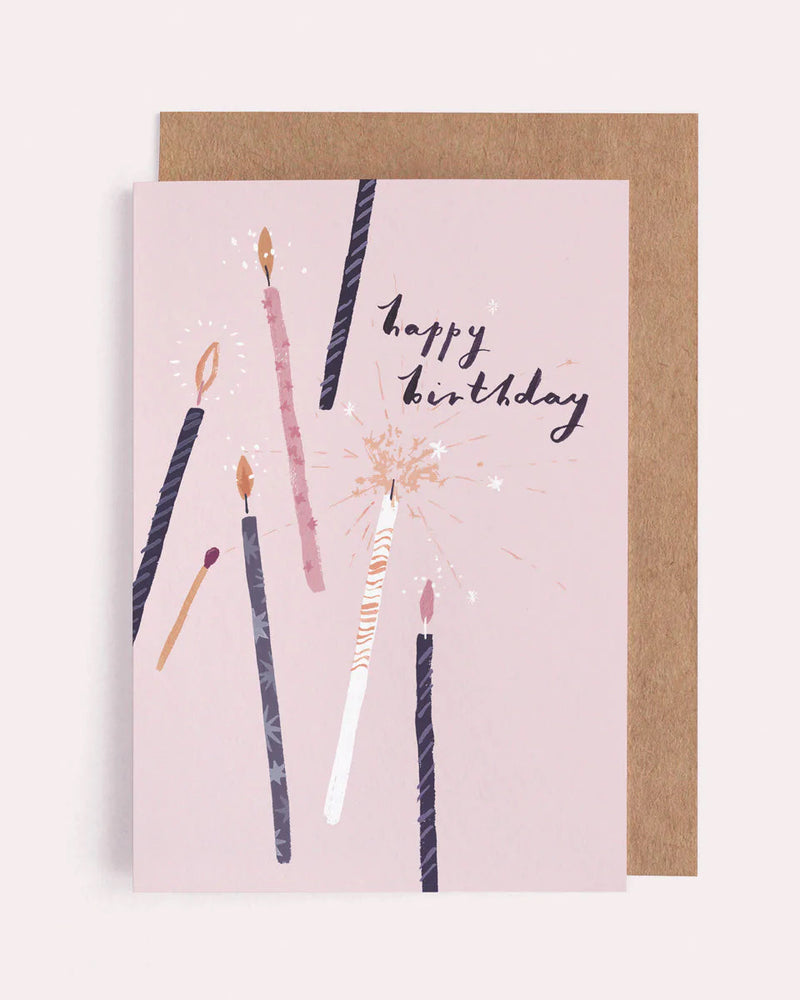 Candles Birthday Card