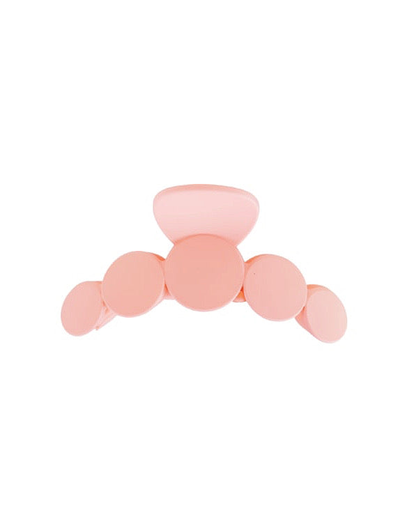 Pastel Pink Matte Bubble Clip