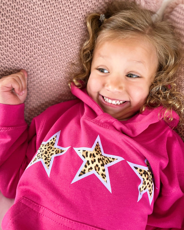 Mini Parade - Pink Star Hoodie