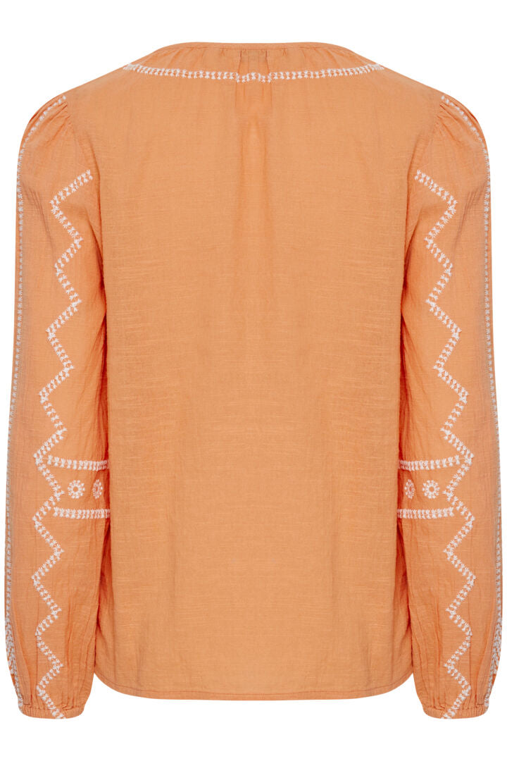 B.Young Toast Embroidered Blouse