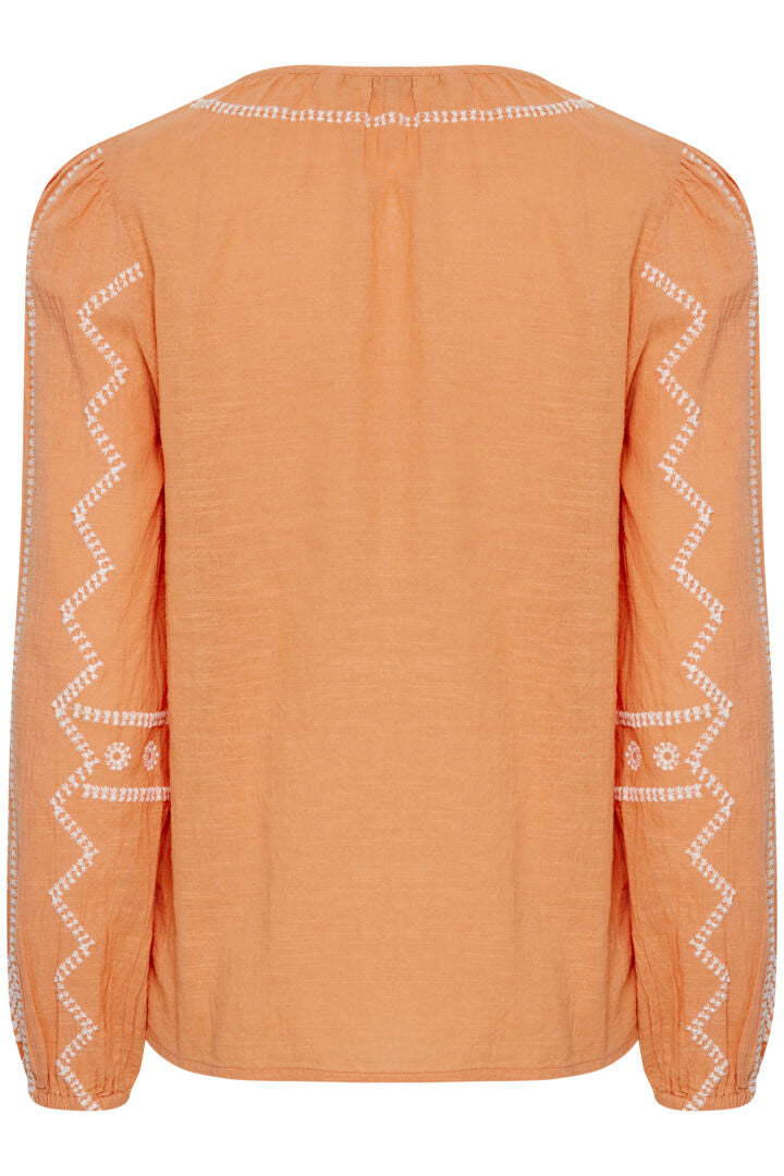 B.Young Toast Embroidered Blouse