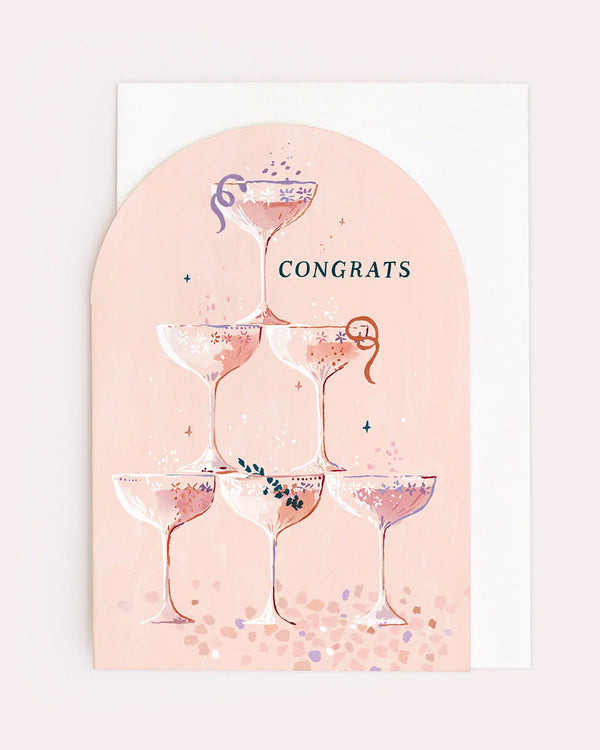 Champagne Celebration Card