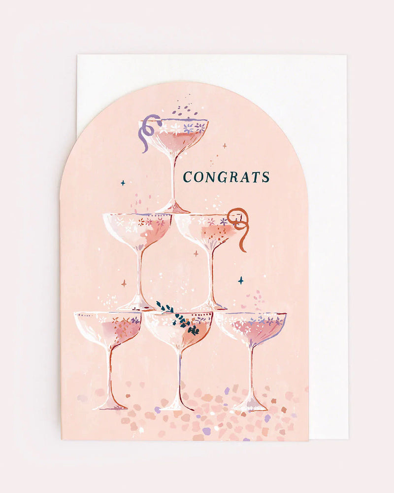 Champagne Celebration Card