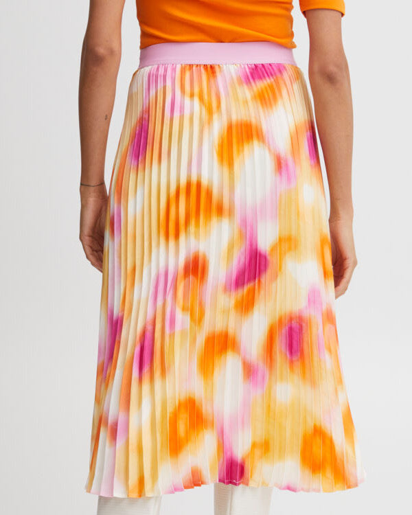 B.Young Raspberry Mix Midi Skirt