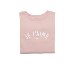 Mini Parade -  Pink Je T'aime Sweatshirt