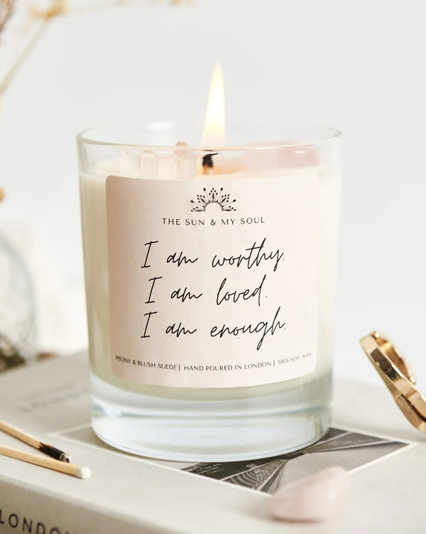 Self Love Affirmation Candle