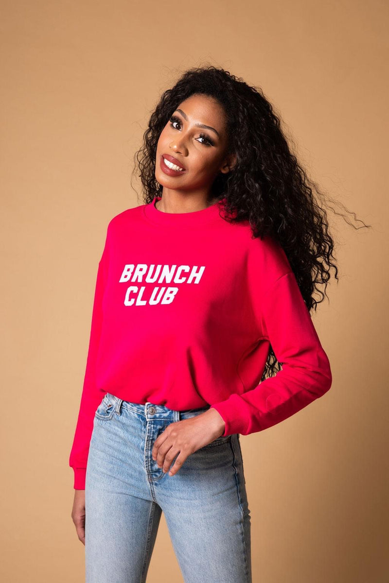 SORELLE - Raspberry Brunch Club Sweatshirt