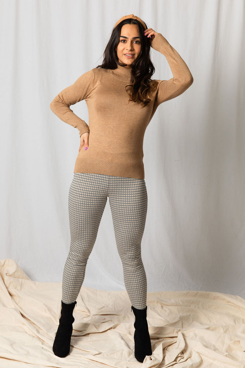 B.Young Dogtooth Leggings