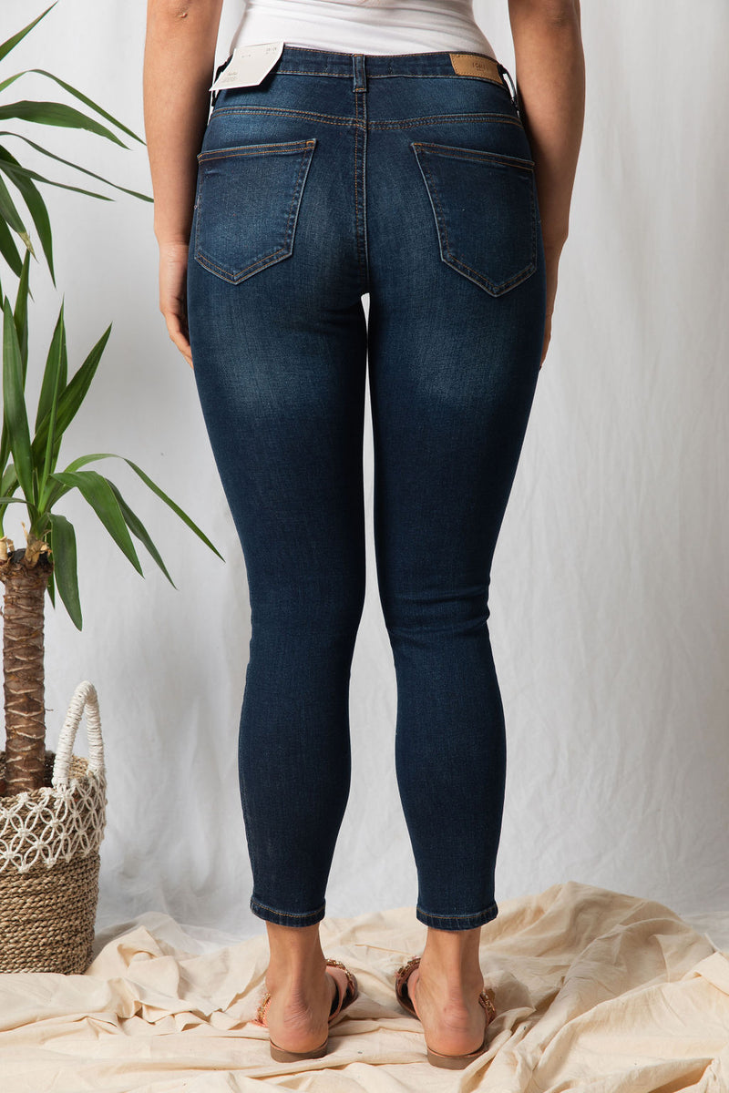 ICHI Lulu Medium Blue Jeans