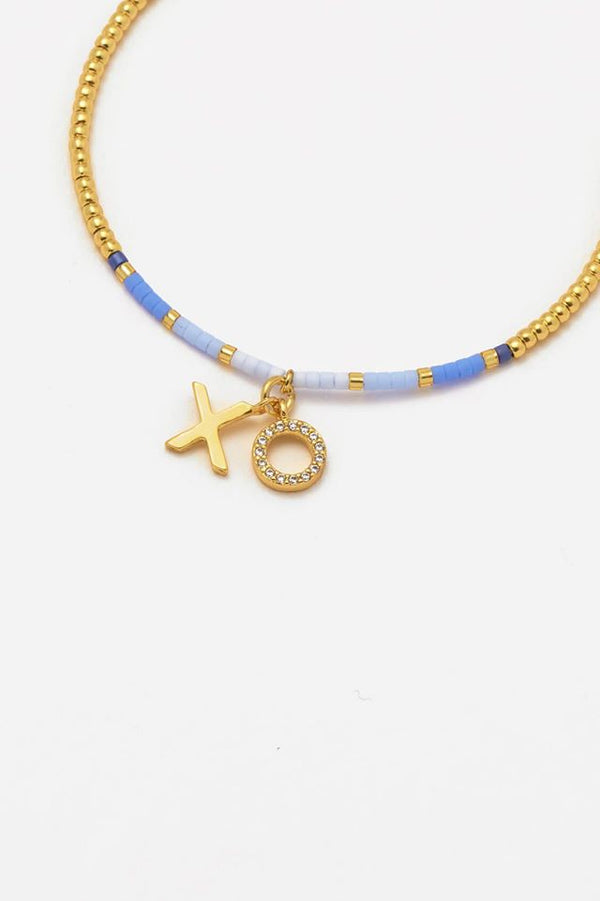 Louise Gold Plated XO Bracelet