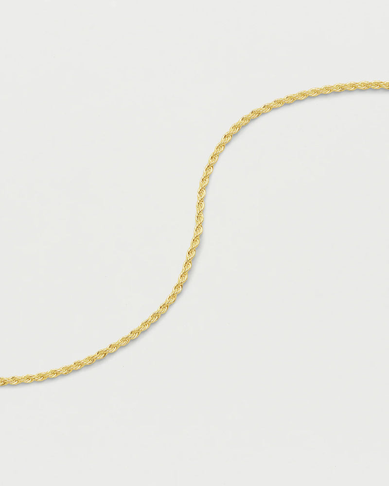 Estella Bartlett - Gold Chunky Rope Anklet