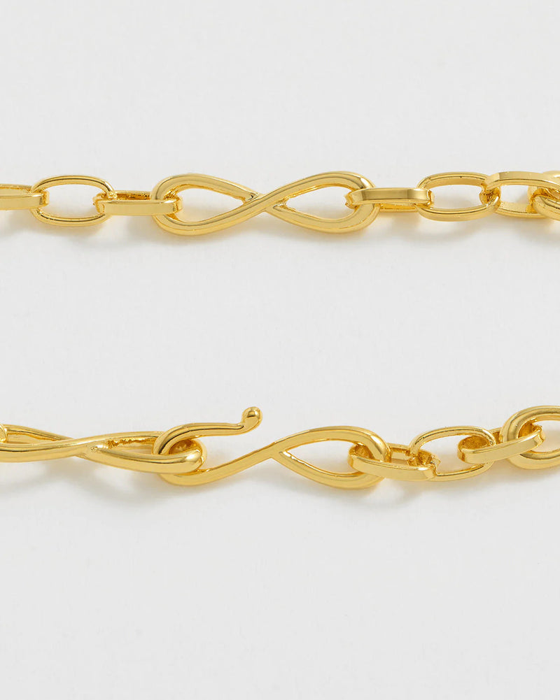 Estella Bartlett - Gold Infinity Bracelet